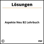 Aspekte Neu B2 Lehrbuch Lösungen