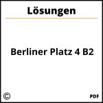 Berliner Platz 4 B2 Lösungen