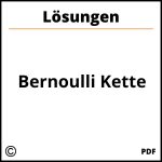Bernoulli Kette Aufgaben Mit Lösungen