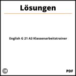 English G 21 A3 Klassenarbeitstrainer Lösungen Download