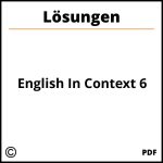 English In Context 6 Lösungen