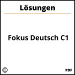 Fokus Deutsch C1 Lösungen Pdf