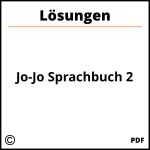 Jo-Jo Sprachbuch 2 Lösungen Pdf