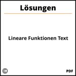 Lineare Funktionen Textaufgaben Mit Lösungen Pdf