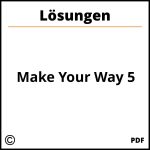 Make Your Way 5 Lösungen