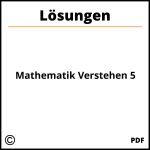 Mathematik Verstehen 5 Lösungen Pdf
