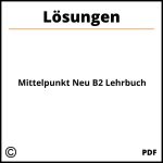 Mittelpunkt Neu B2 Lehrbuch Lösungen