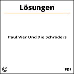 Paul Vier Und Die Schröders Aufgaben Lösungen