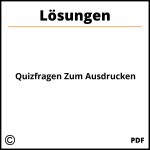 Quizfragen Zum Ausdrucken Mit Lösungen