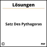 Satz Des Pythagoras Aufgaben Pdf