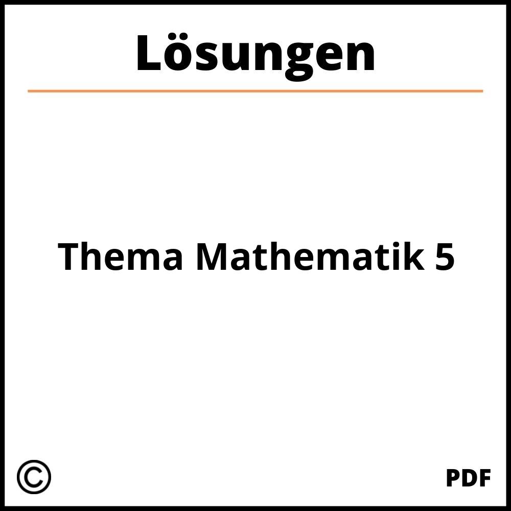 westermann mathematik 5 lösungen pdf