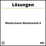 Westermann Mathematik 6 Lösungen Download